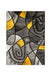 Sivas Charcoal Yellow 5' X 8' Area Rug image