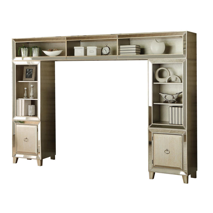 Acme Voeville Entertainment Center (Side Piers & Bridge) in Antique Gold 91200 image